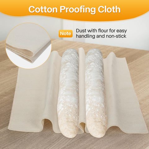 Barlket ideal para masa madre y baguette crujiente.