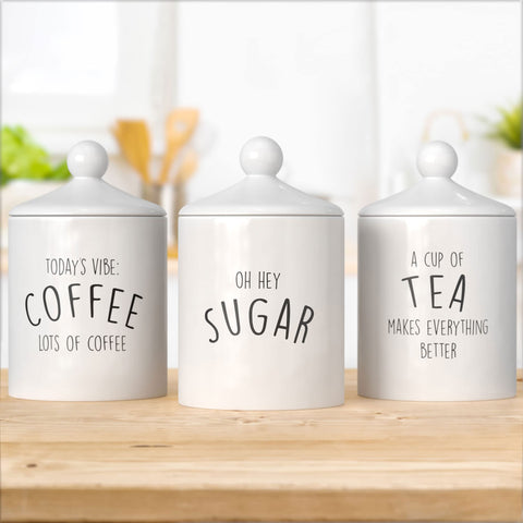 Barnyard Designs tapa de silicona garantiza cierre hermético para mantener café y azúcar frescos.