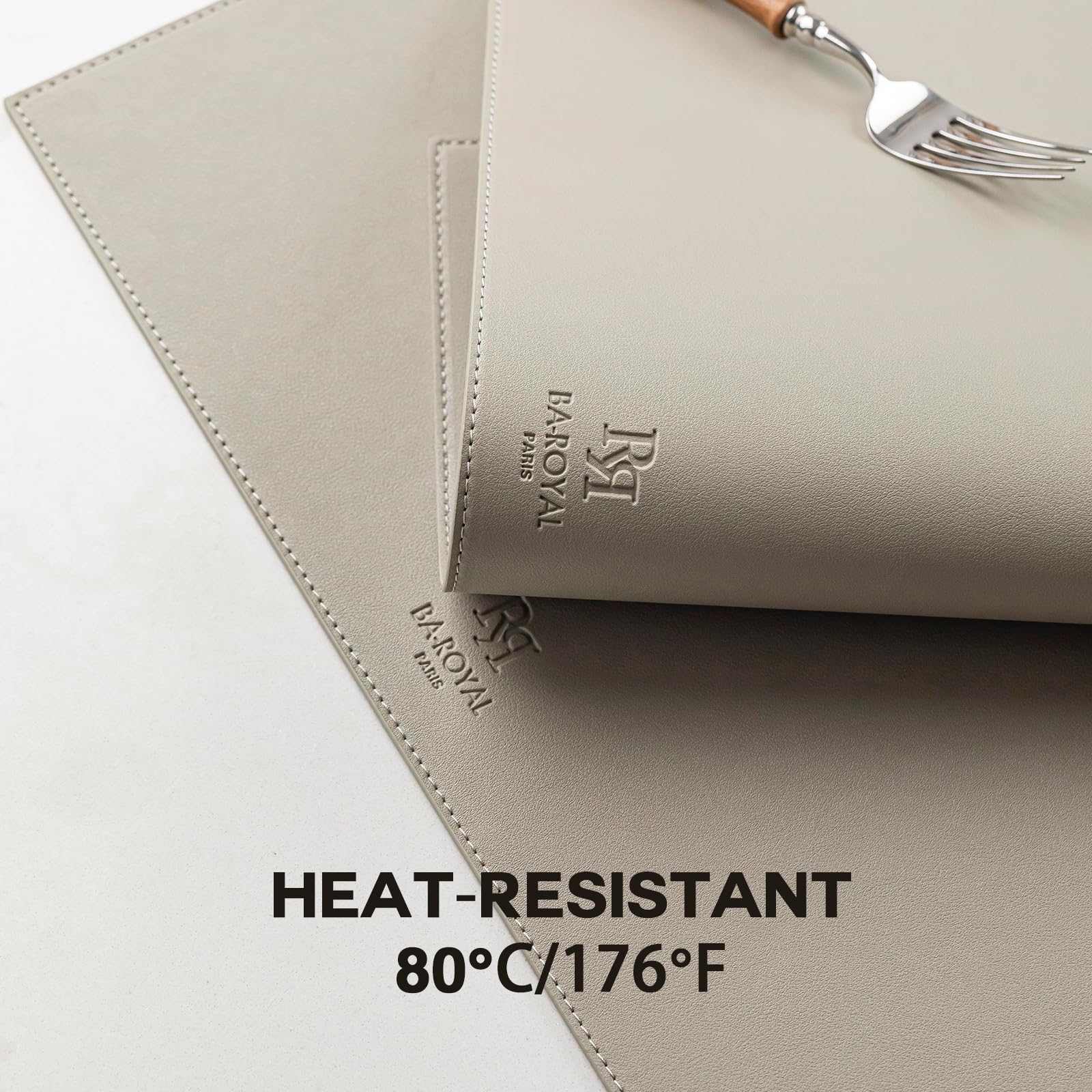 Baroyal mantel resistente al calor, Almendra-Abedul, soporta platos calientes sin dañar la mesa