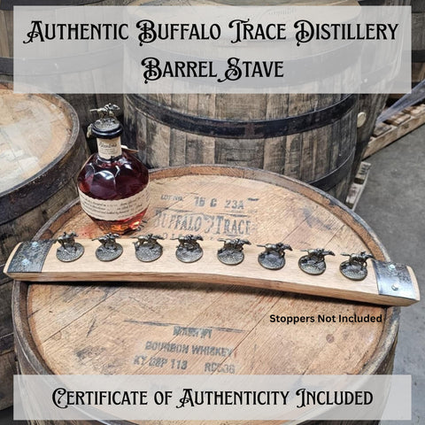 Barrel-Art Blanton’s, vista del roble natural con acabado suave.