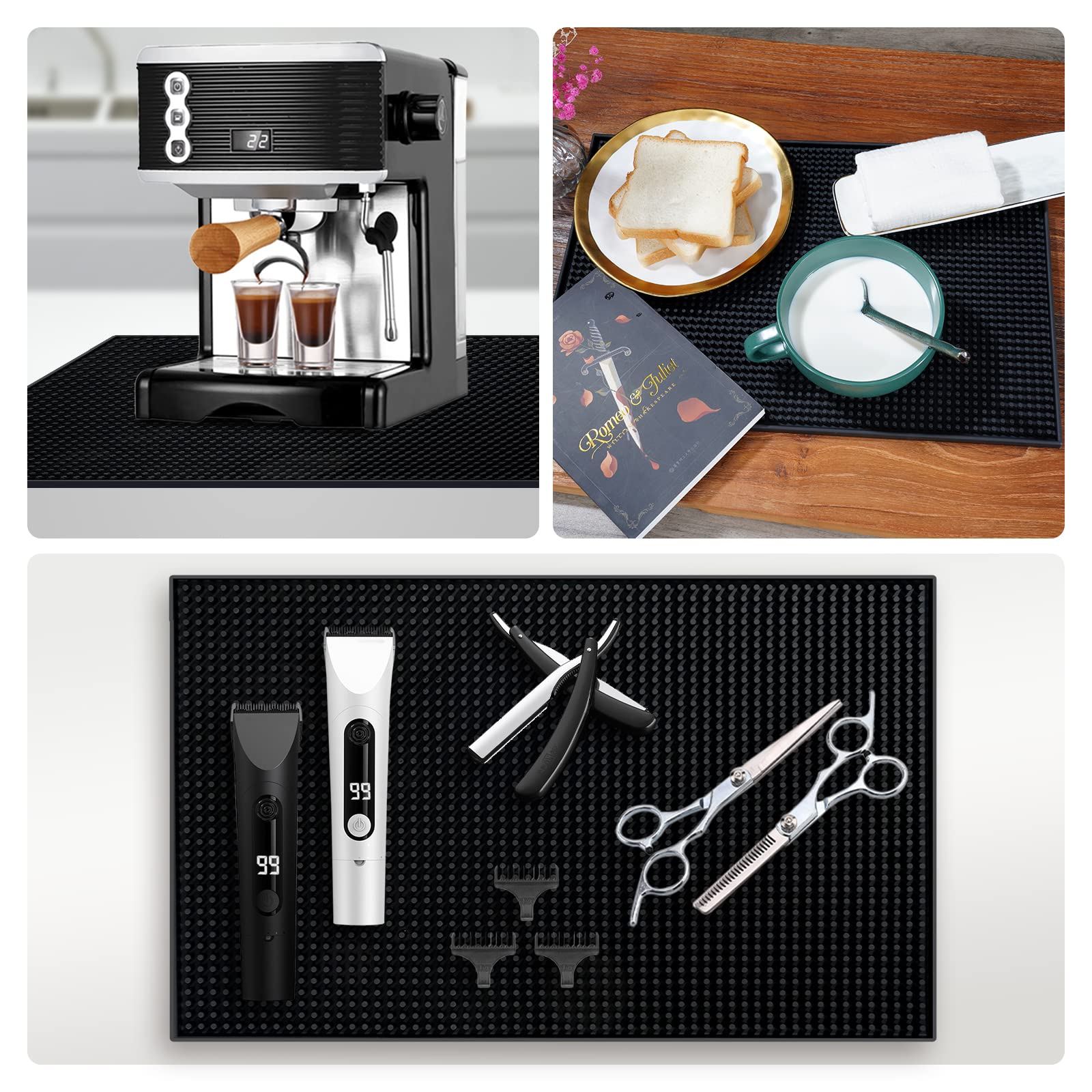 BARsics mat bar PVC para mise en place.