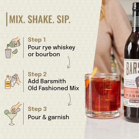 Barsmith: vaso con cóctel listo para impresionar en casa