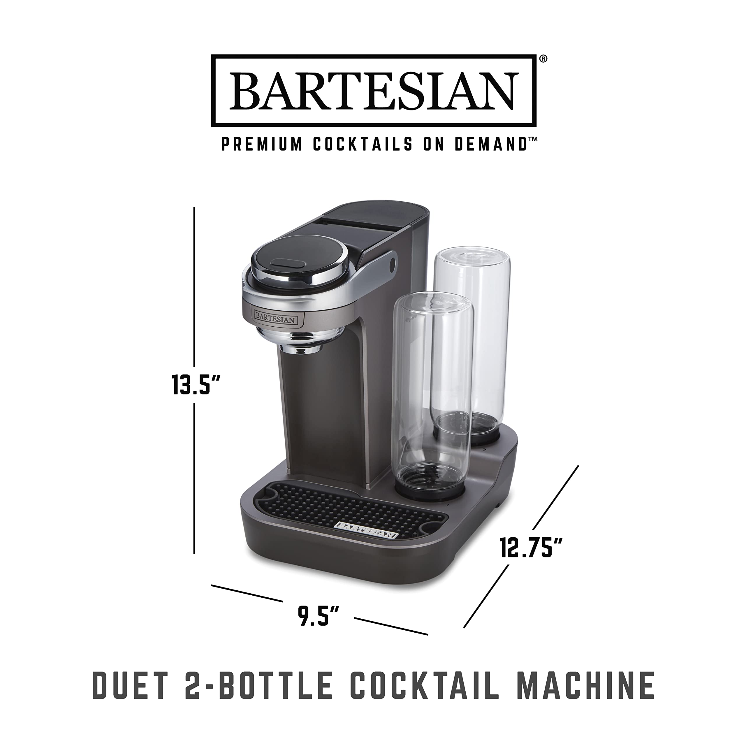 Bartesian Duet, preparacion-rapida-cocteles, bebidas listas en segundos.