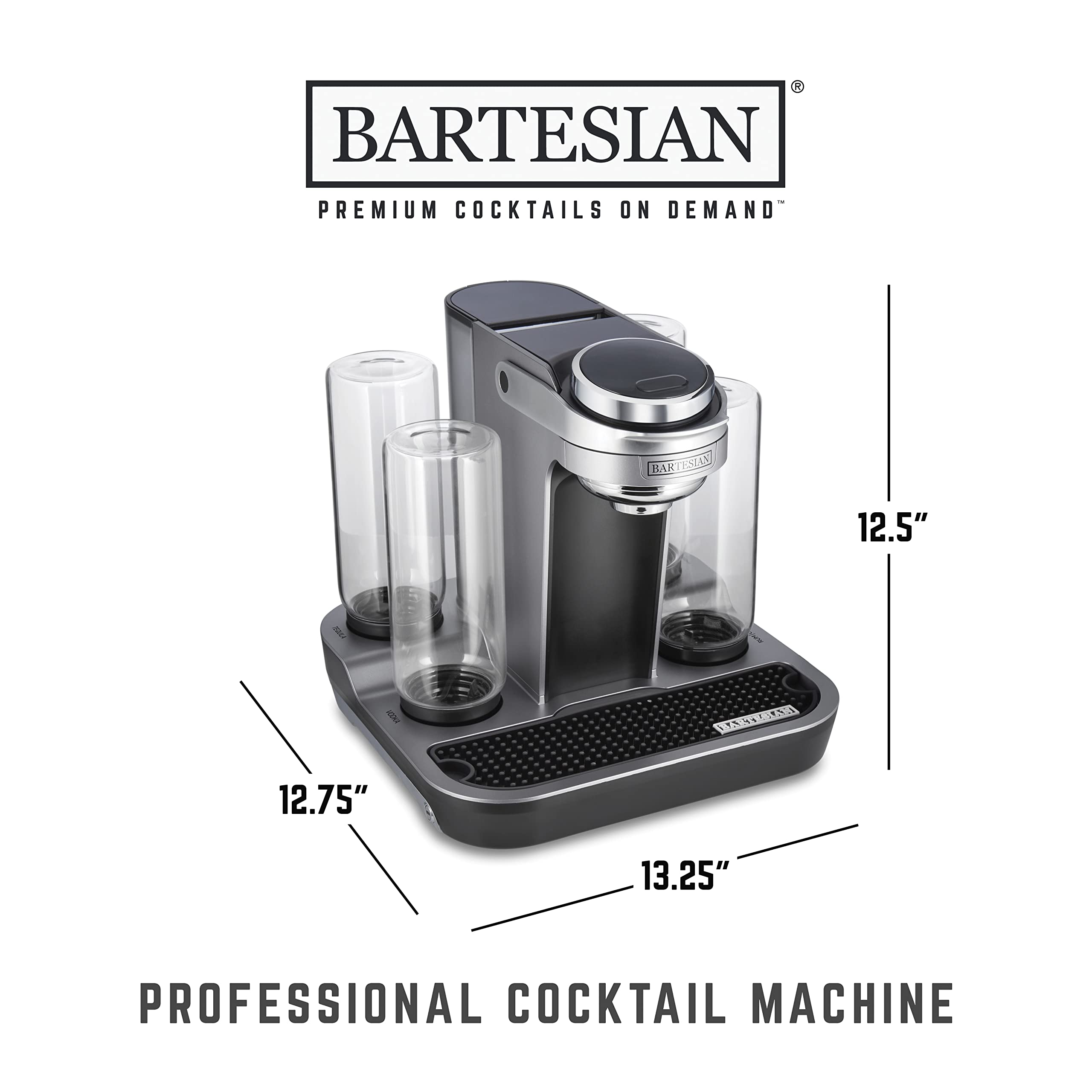 Enjuague automático de Bartesian que facilita la limpieza entre preparaciones.