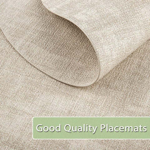 BARTHKIT mantel oval beige para cocina y comedor, combinación elegante.