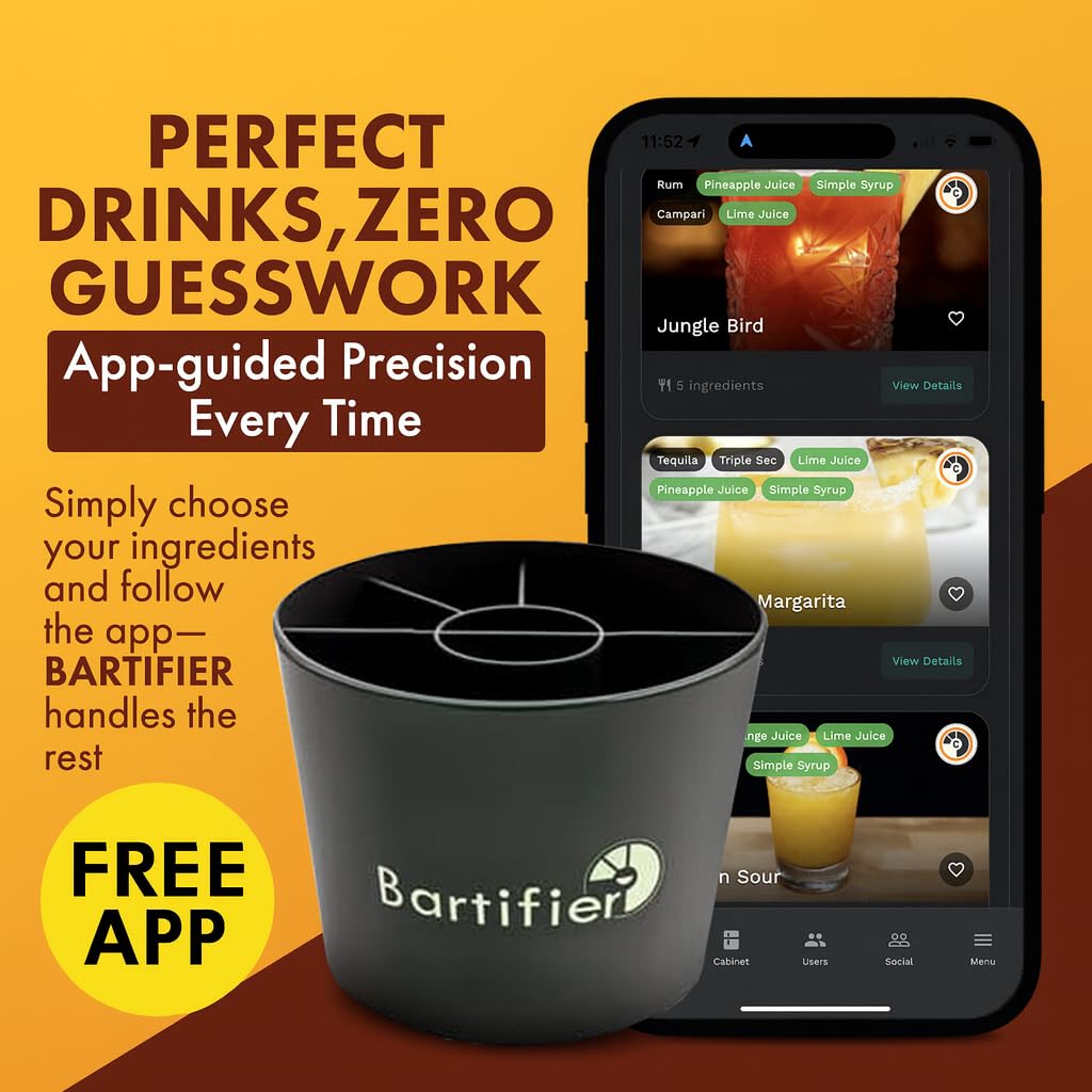 Bartifier diseño patentado y portátil para bar en casa