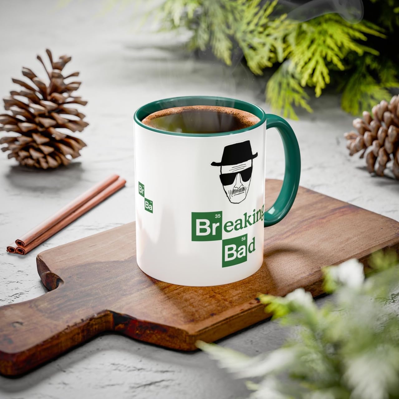 Caja de regalo BARTME DESIGN para taza Breaking Bad 11oz verde