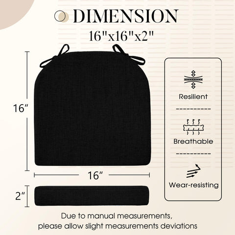 Basic Beyond: cojín de asiento con espuma de alta densidad para soporte cómodo.