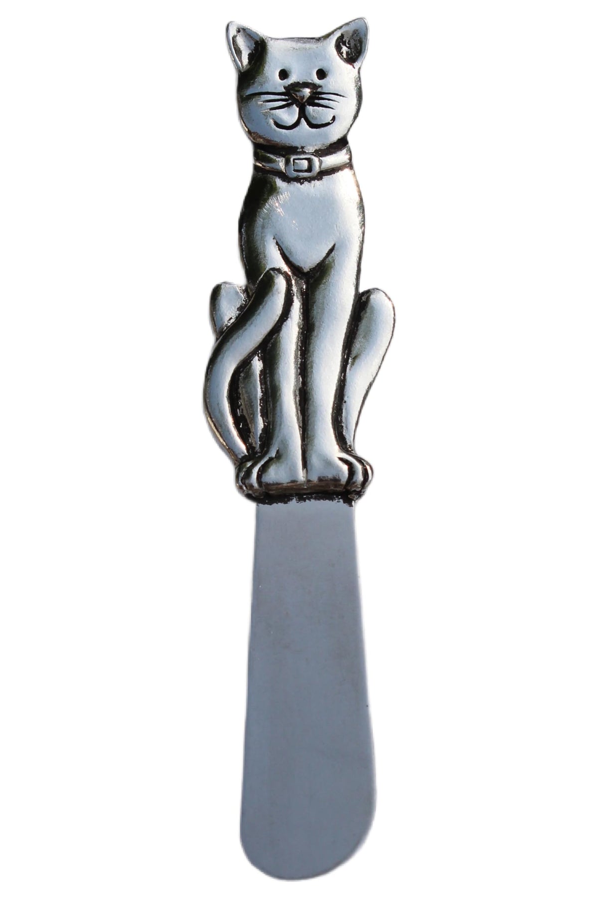 Basic Spirit cuchillo untador mantequilla gato, práctico para untar en el desayuno.