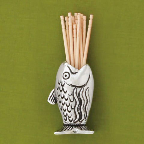Basic Spirit pez detalle peltre, acabado artesanal para un regalo único en restaurante