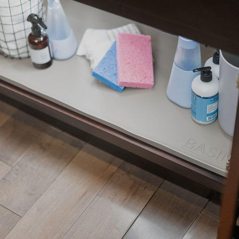 BASIN: uso duradero en cocina, protege gabinetes y mantiene el fondo seco.