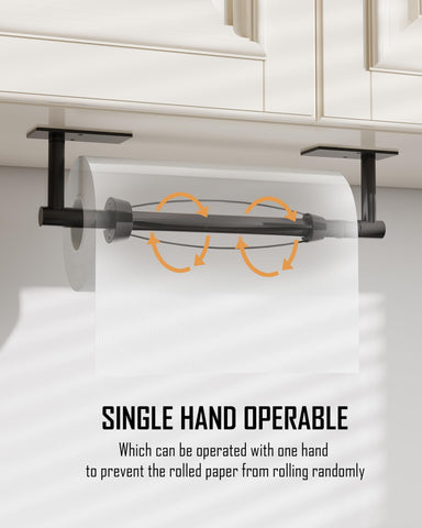 BATHDANCE porta-rollos en pared, diseño estable para cocina y baño