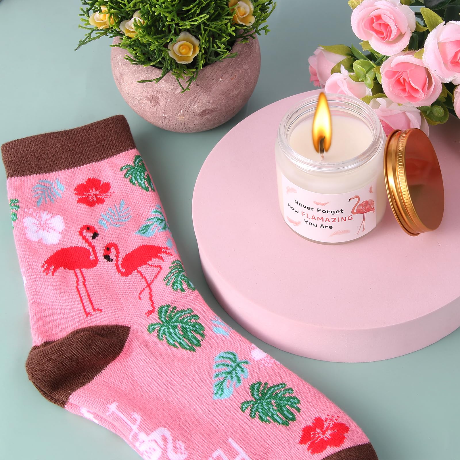 Bayelove calcetines Flamingo: confort diario y estilo
