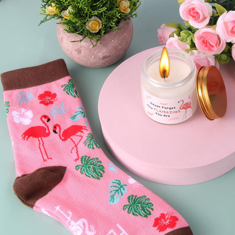 Bayelove calcetines Flamingo: confort diario y estilo