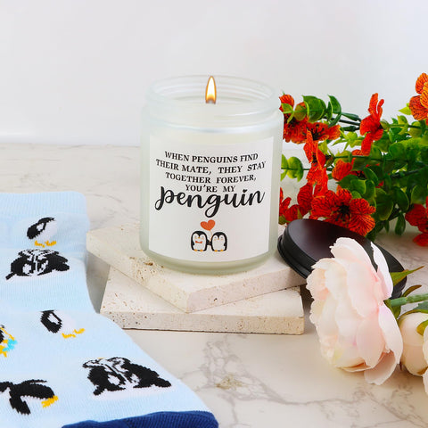 Bayelove calcetines pinguino, cálidos y cómodos para días fríos