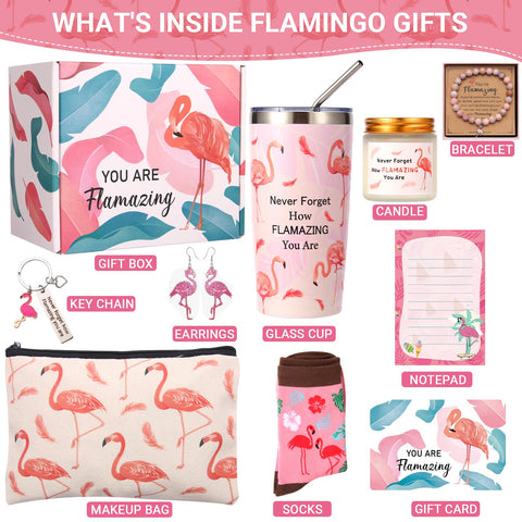 Bayelove estuche maquillaje Flamingo: organización de cosméticos