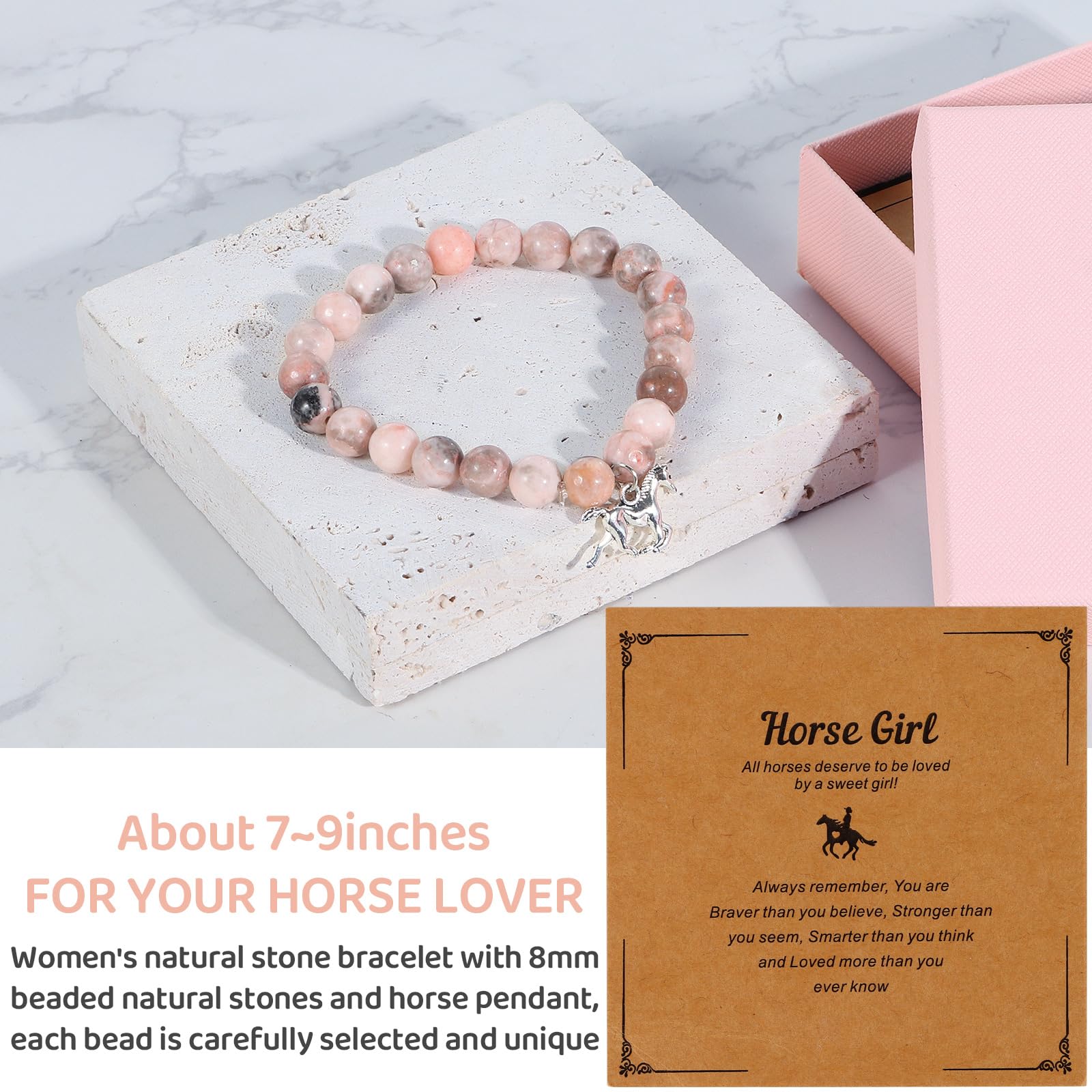 Bayelove medias con tema caballo, cálidas para días fríos.