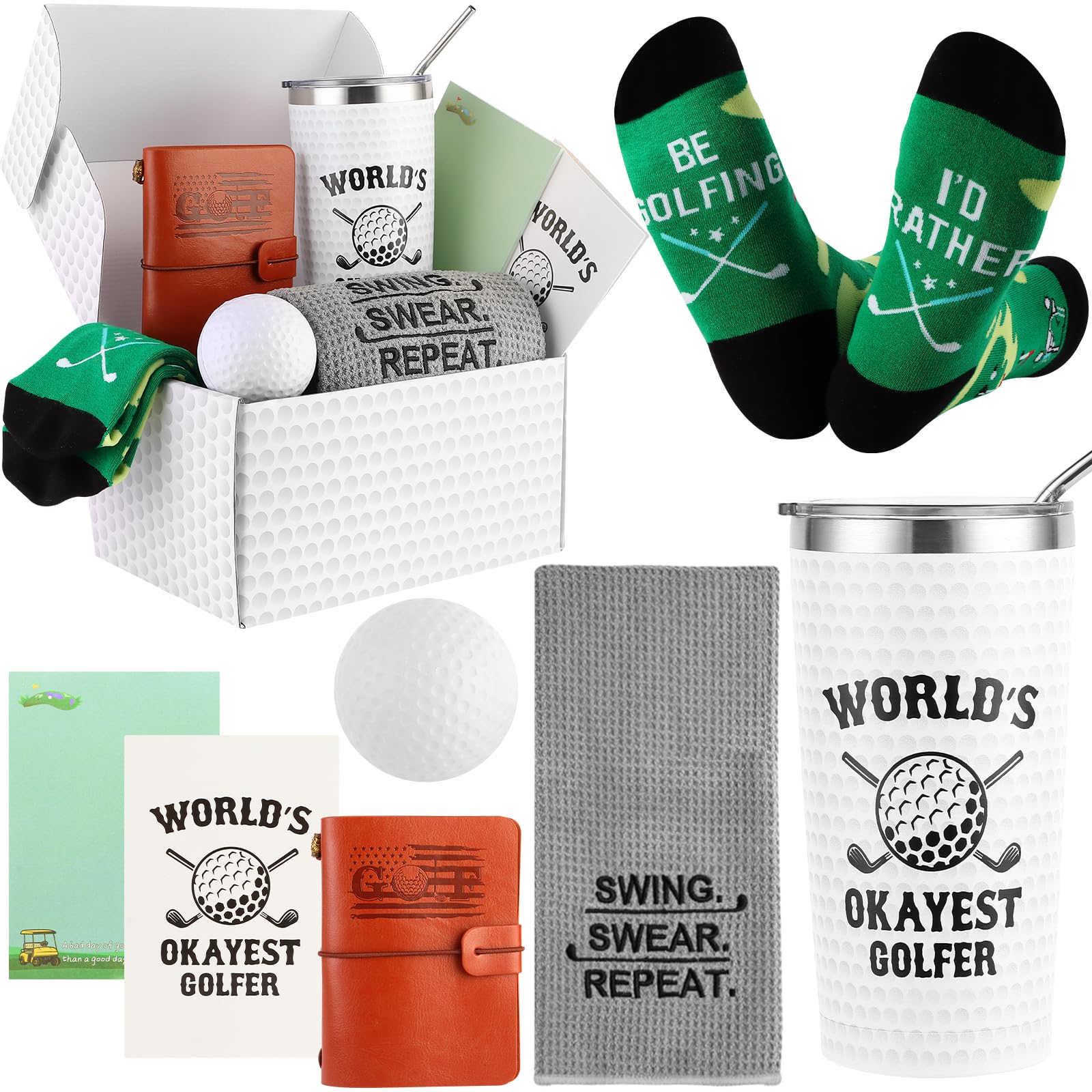 Bayelove taza de golf con diseño divertido, para disfrutar bebidas durante el juego
