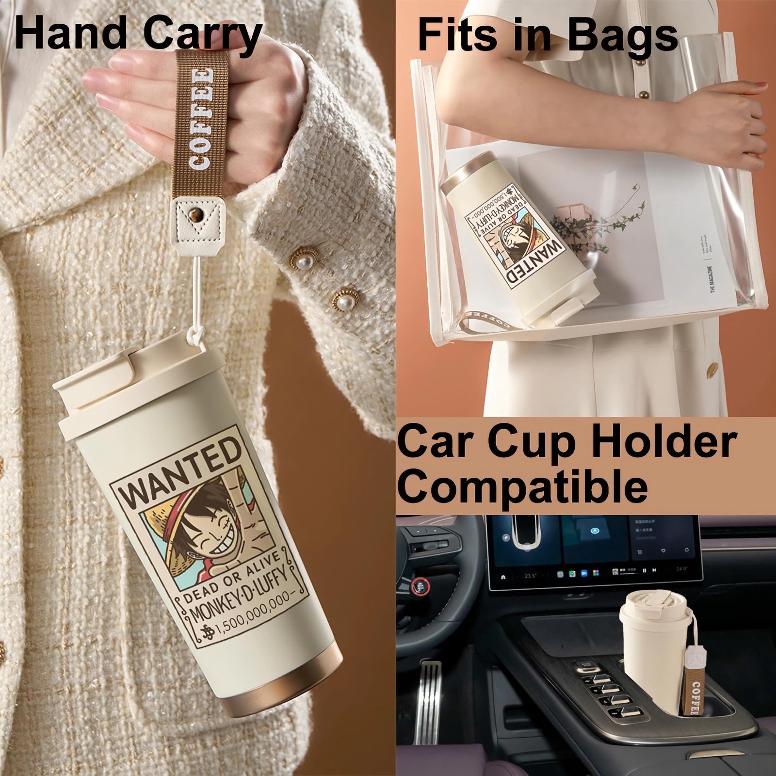 BayJew vaso compatible con portavasos estándar para coche.