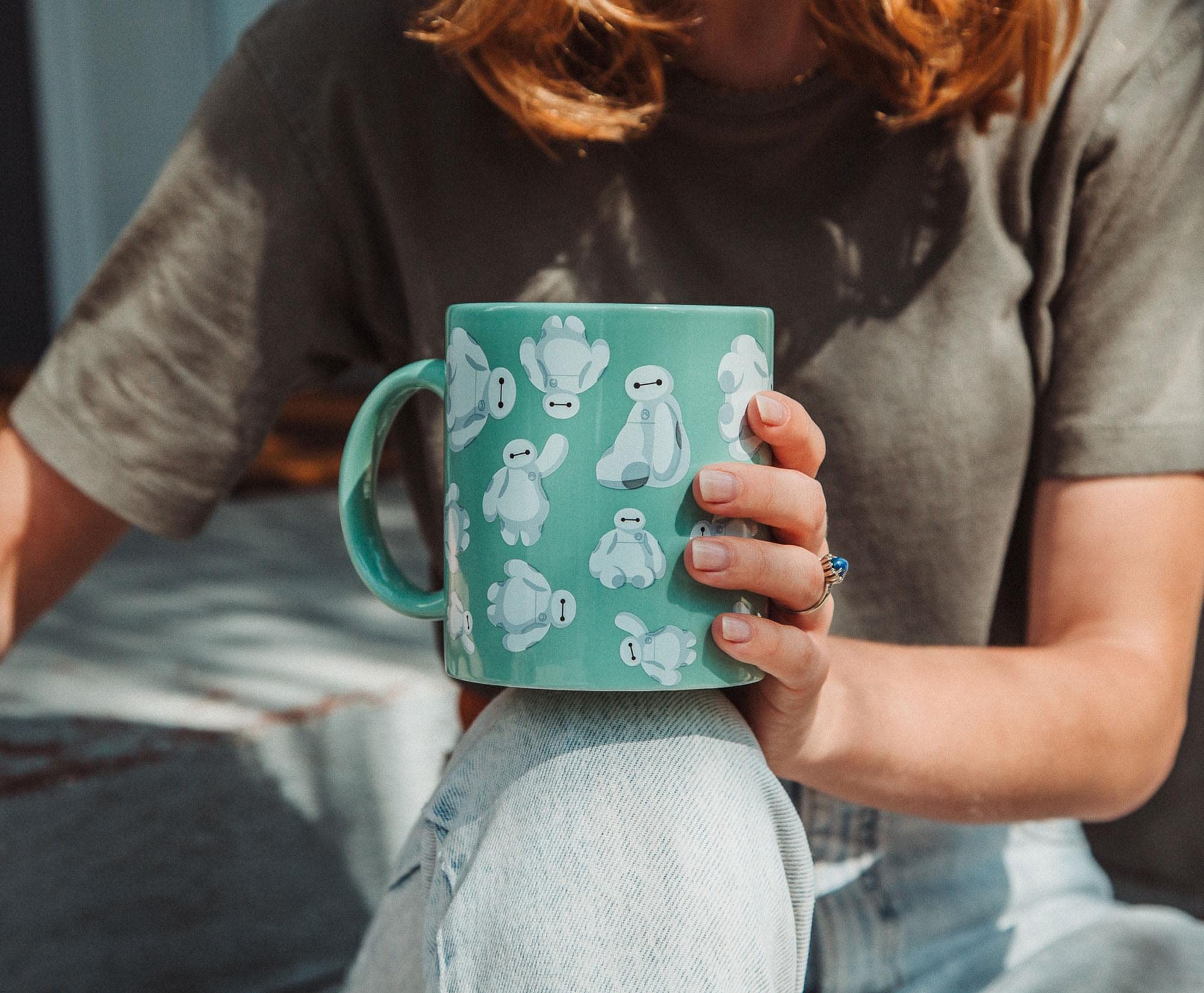 Baymax Disney Big Hero 6, taza de 20 onzas para café o té.
