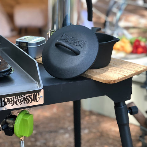 Bayou Classic 7441 cazo compacto para cocinar porciones pequeñas.