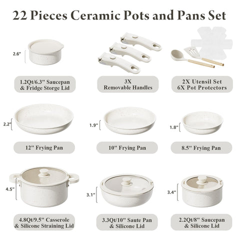 Detalle del revestimiento ceramico antiadherente sin teflon para cocinar con menos aceite.