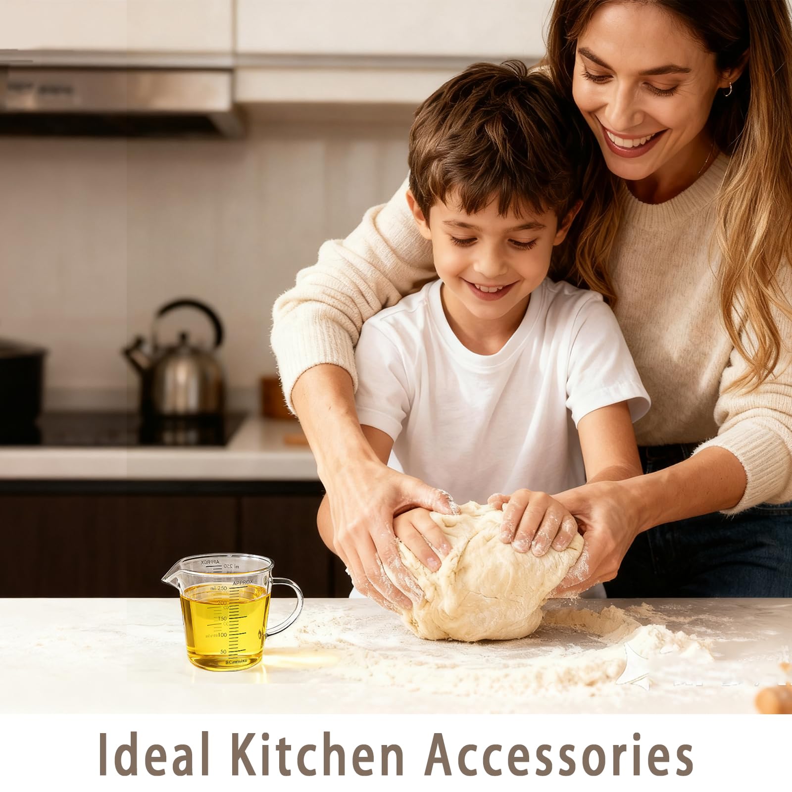 BCnmviku apto para microondas, horno y lavavajillas para limpieza fácil.