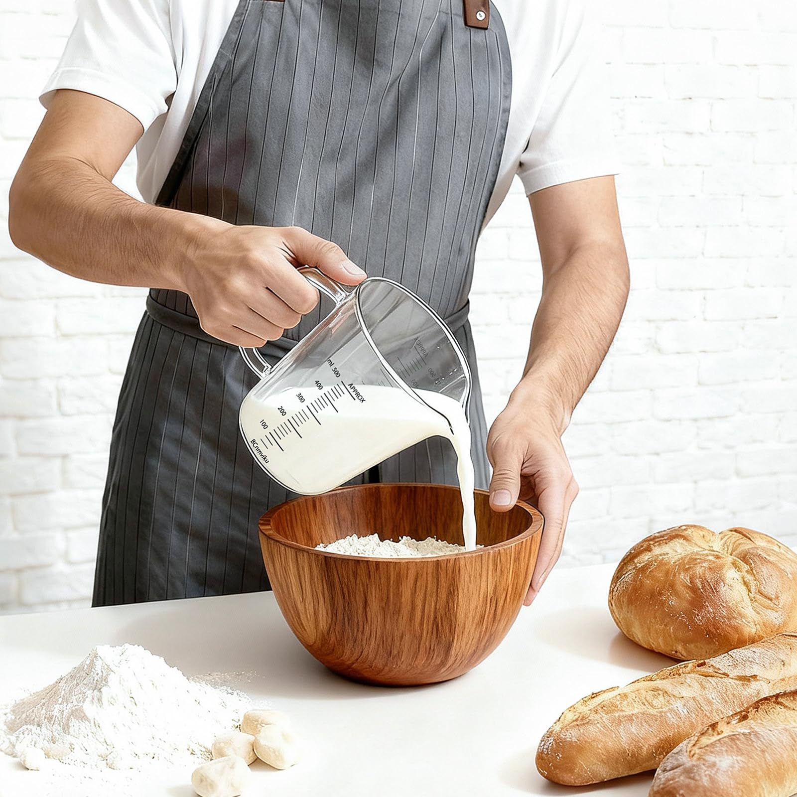 BCnmviku diseño ergonómico y ligero para tareas de cocina prolongadas.