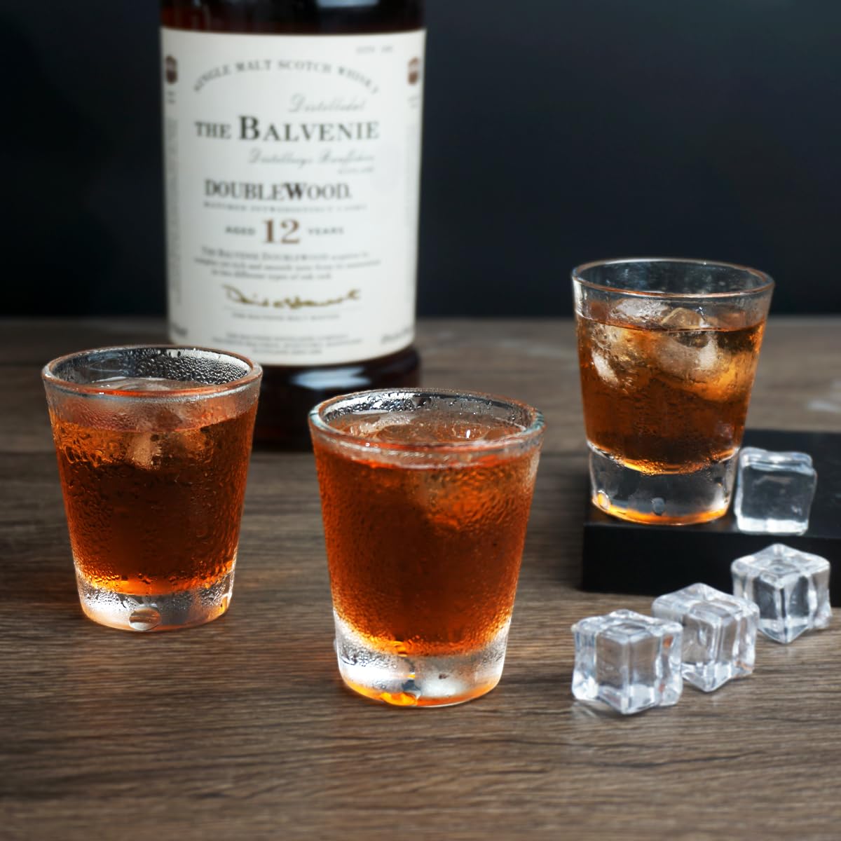 BCnmviku vaso chupito base estable para evitar derrames