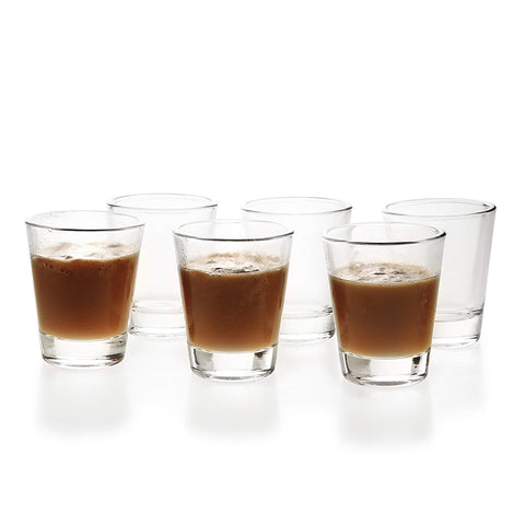 BCnmviku vaso chupito con base pesada para mayor estabilidad