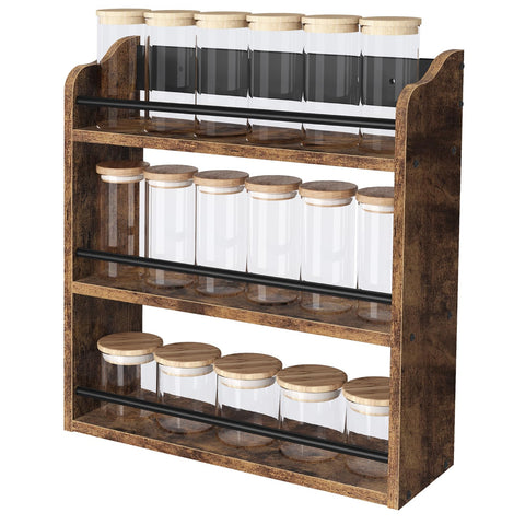 BCOZLUX estante-especias-para-cocina-organizador, accesible durante la cocción