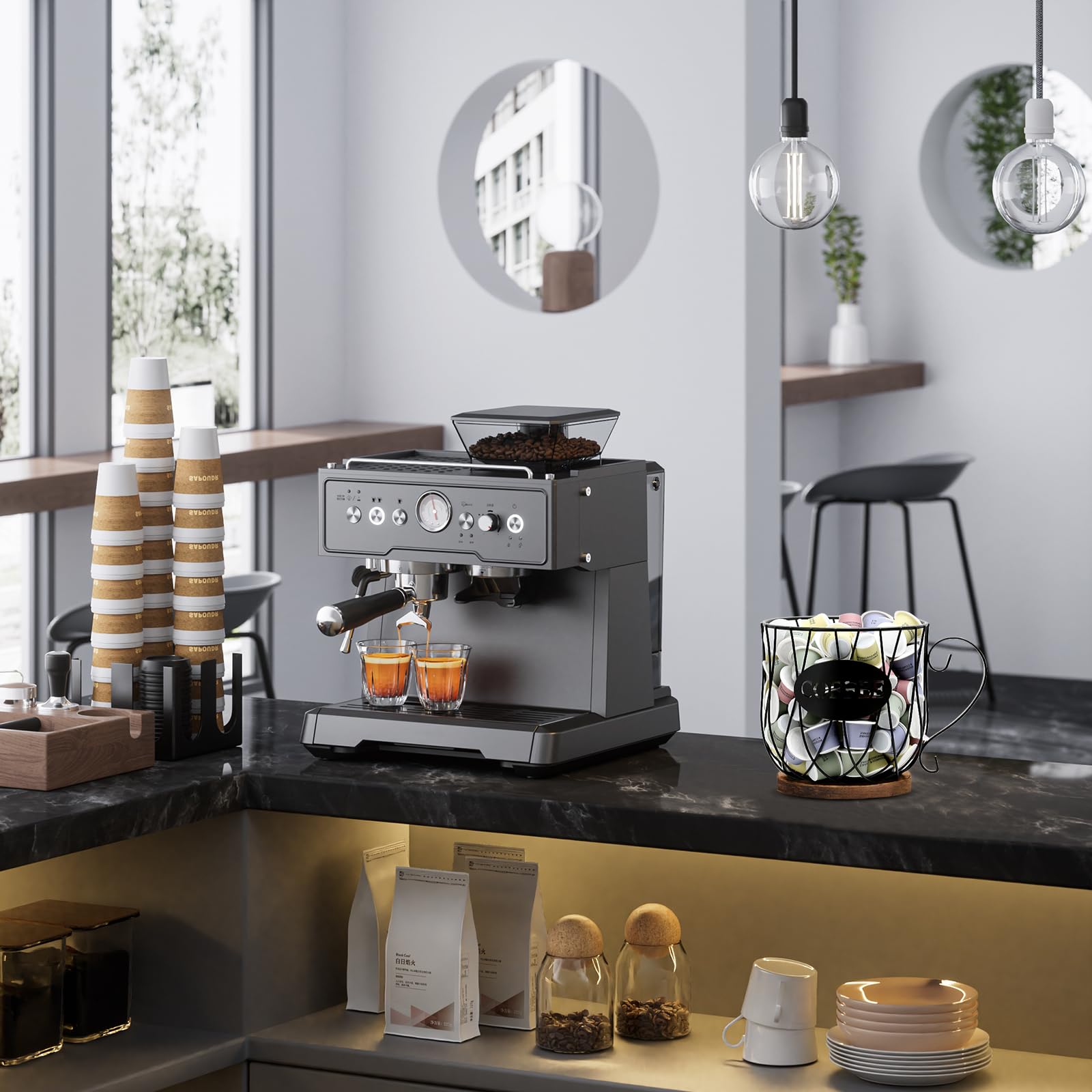 bcozlux regalo práctico para amantes del café con estilo.