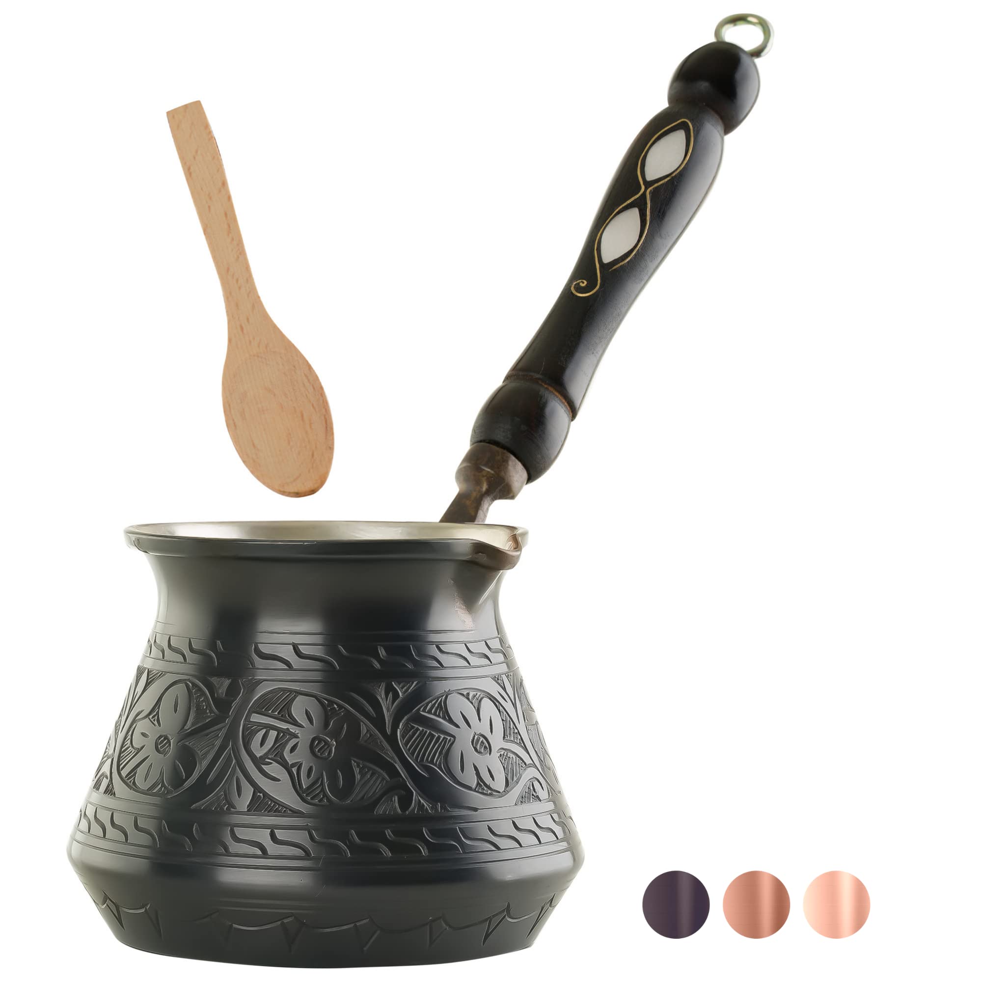 Cazo de cobre BCS para 4 porciones, ideal para café turco
