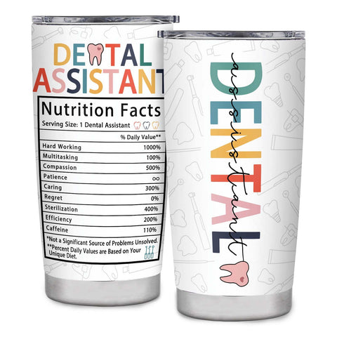 BDANT termico dental regalo: vaso termico para bebidas, ideal para el día de trabajo.
