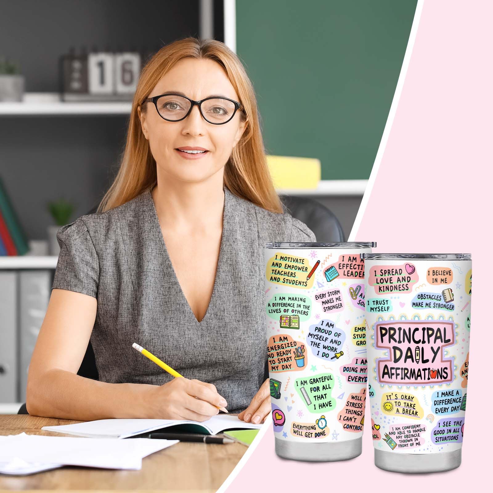 BDANTUMBLER regalo-educador vaso termico, mantiene bebidas a temperatura durante reuniones.