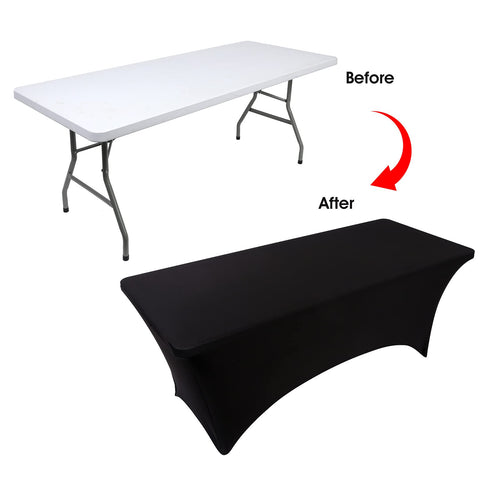 BDDC cubre-mesa resistente a arrugas para recepciones elegantes