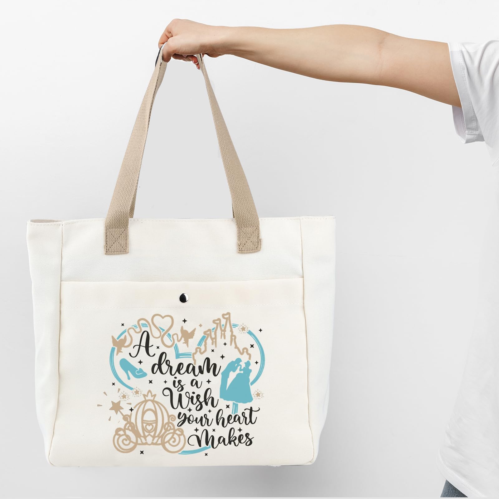 BDPWSS bolso de lona Cenicienta envuelto regalo: listo para entregar.