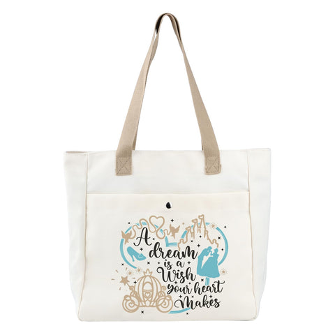 BDPWSS bolso de lona Cenicienta frente: estilo diario y regalo temático para fans.