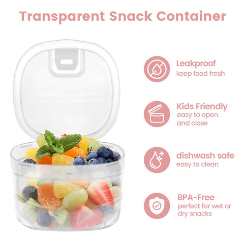 BEAQUEE asa ergonómica rosa, transporte cómodo para la hora de comida