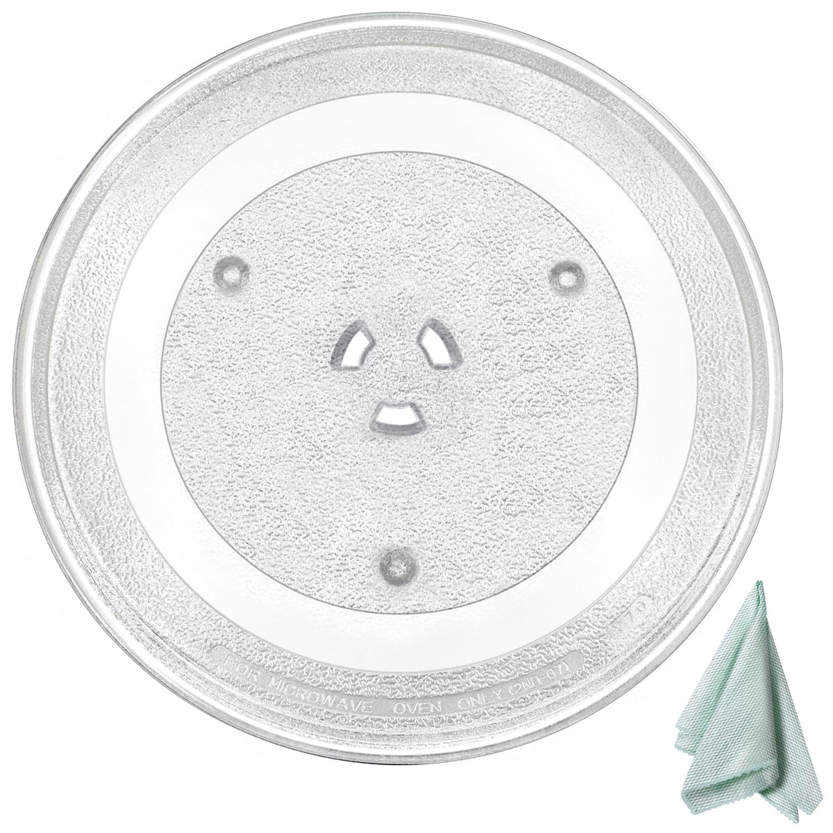 Beaquicy placa giratoria de microondas 11-25 pulgadas para calentamiento uniforme.