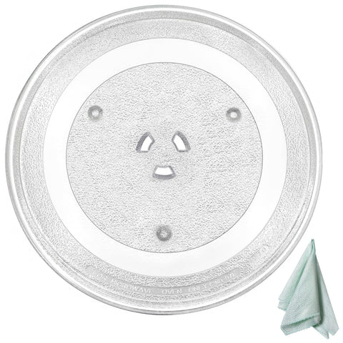 Beaquicy placa giratoria de microondas 11-25 pulgadas para calentamiento uniforme.