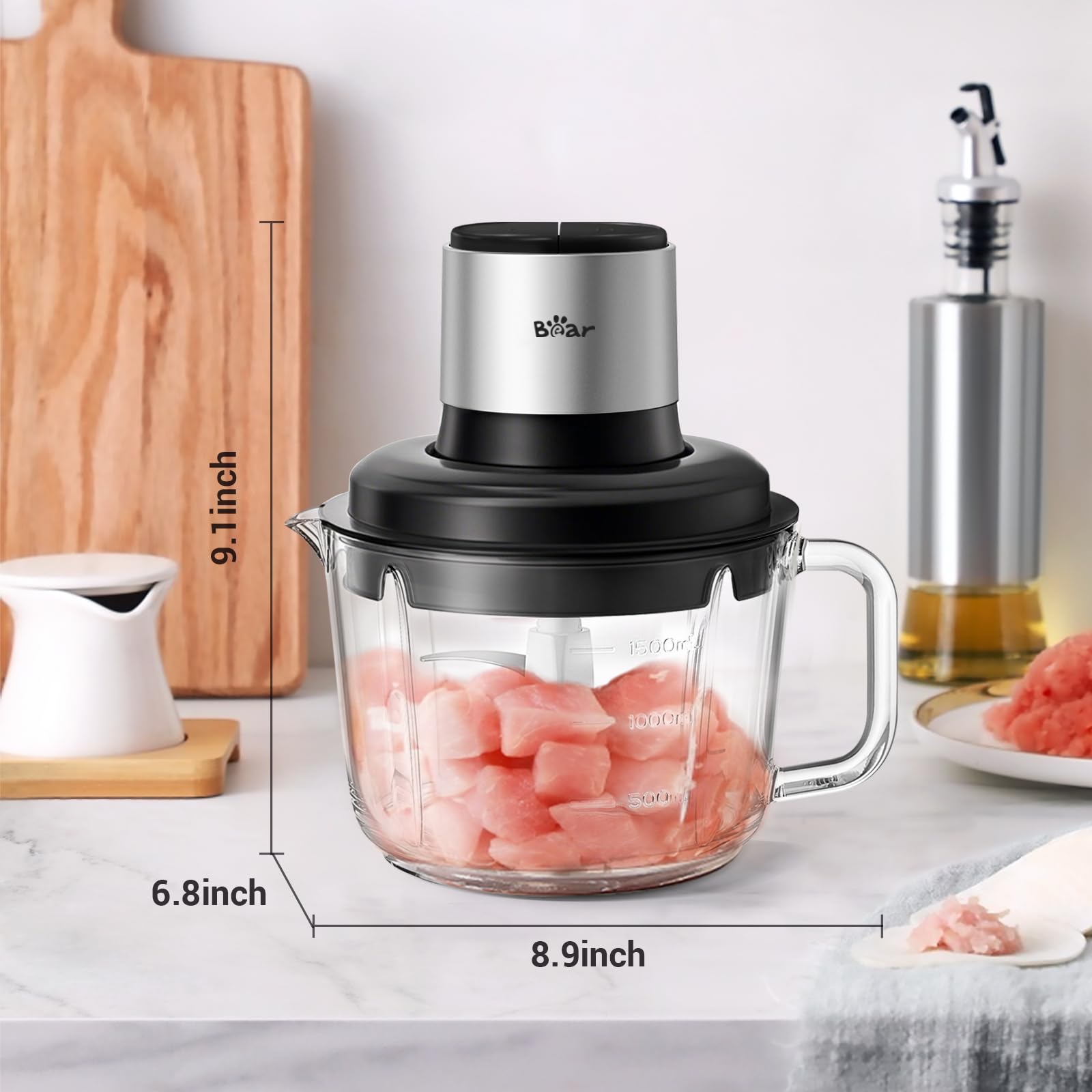 Bear Food Processor: sistema de seguridad para inicio alineado y seguro