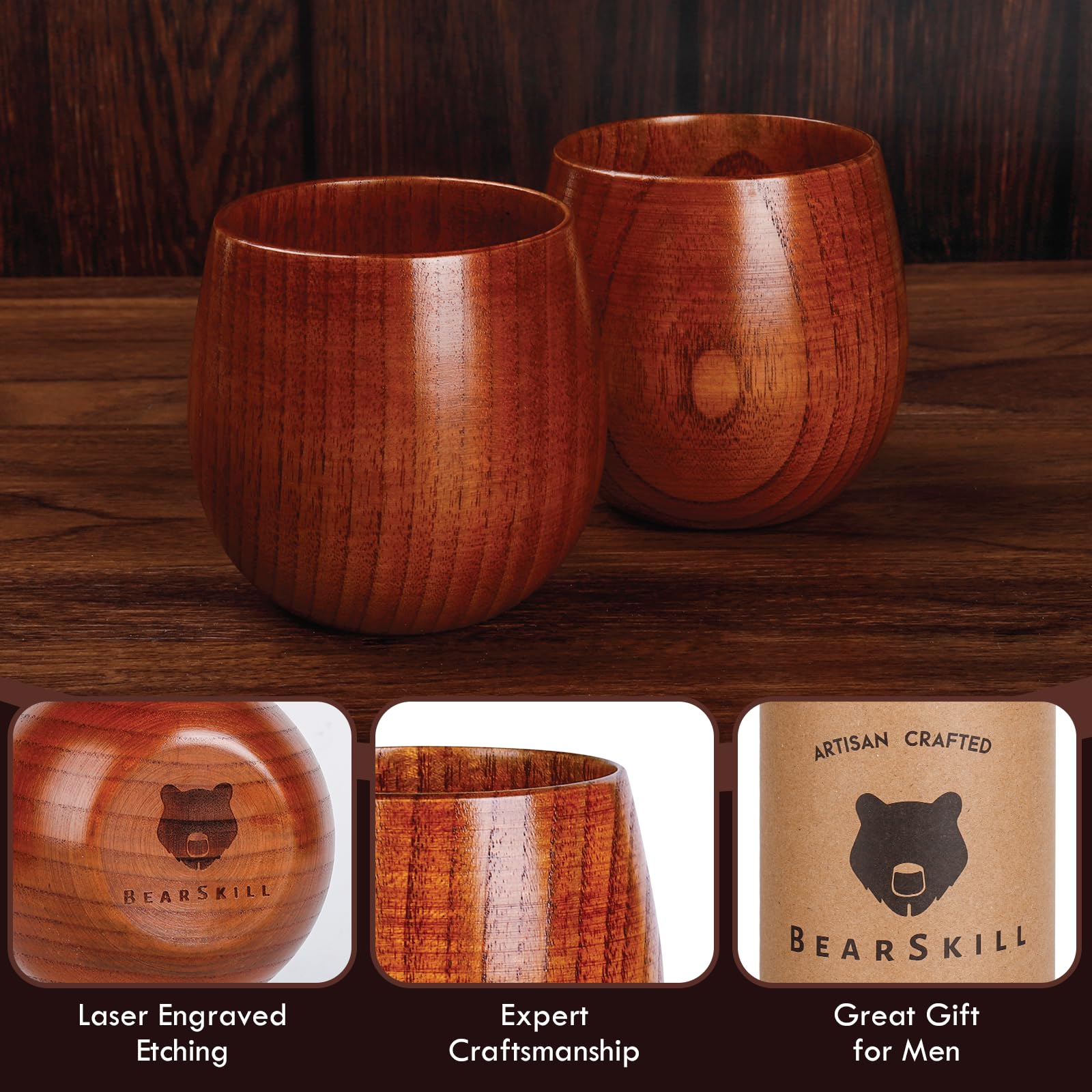 BearSkill diseño elegante para la degustación en casa y experiencia sensorial.