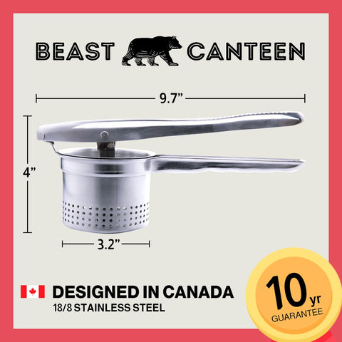 Beast Canteen Ricer Diseño Todo-en-uno con orificios laterales
