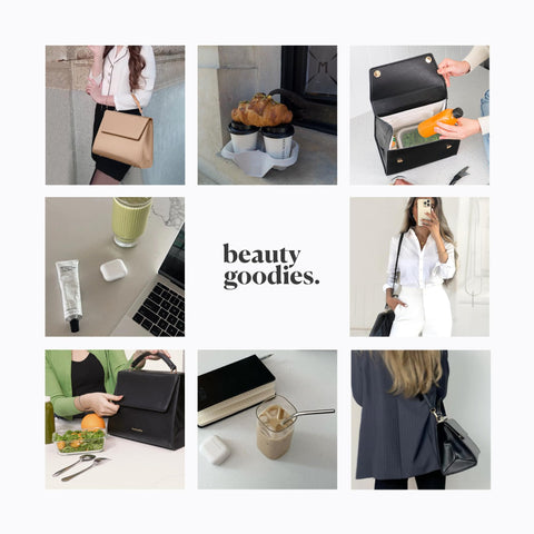 BEAUTYGOODIES Bolsa lunch elegante, ideal como regalo en cualquier ocasión