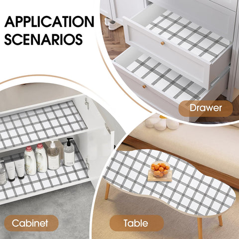 Beautysaid forro baño plaid: superficie fácil de limpiar y seca.