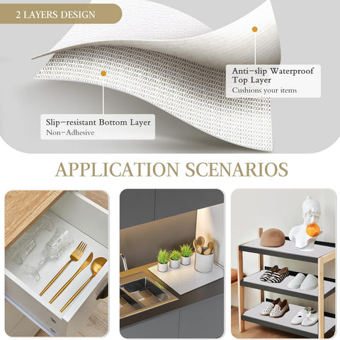 Beautysaid revestimiento cocina blanco impermeable facilita limpieza y protección