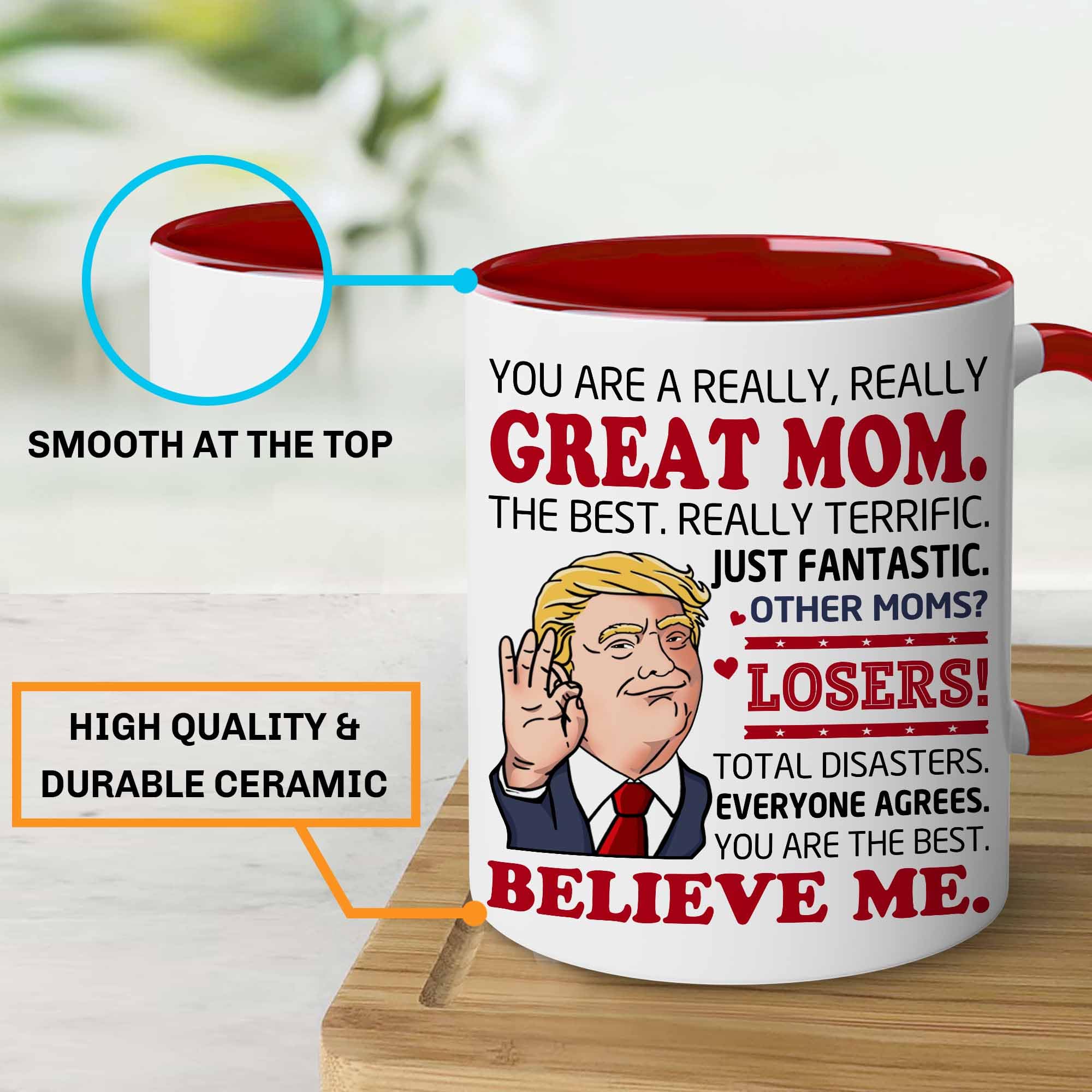 Taza BECHUSKY para momentos de desayuno, ideal para café o té.