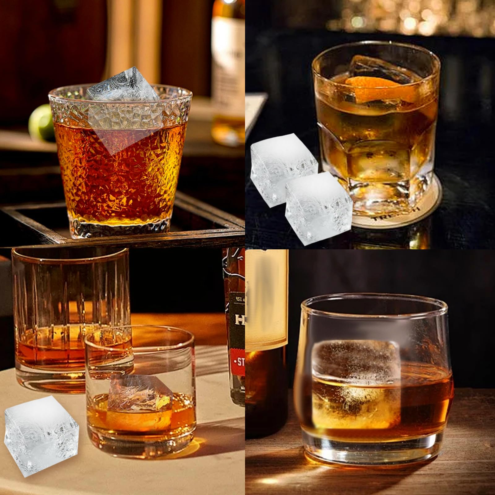 Becokit bandeja doble para hielo, ideal para fiestas y restaurantes