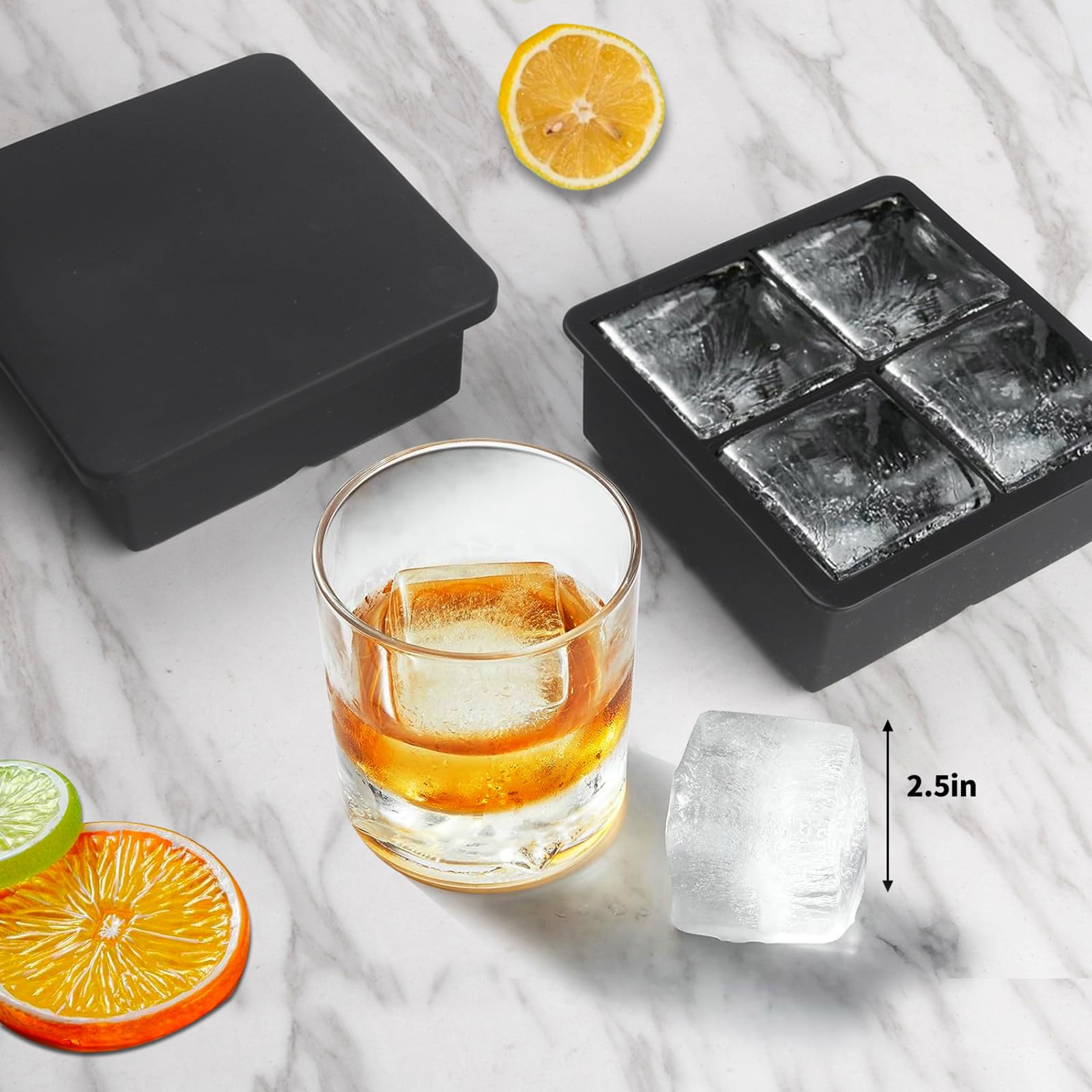 Becokit cubos grandes para whisky y café sin dilución
